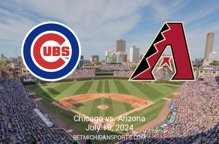 Upcoming MLB Clash: Arizona Diamondbacks vs Chicago Cubs on July 19, 2024